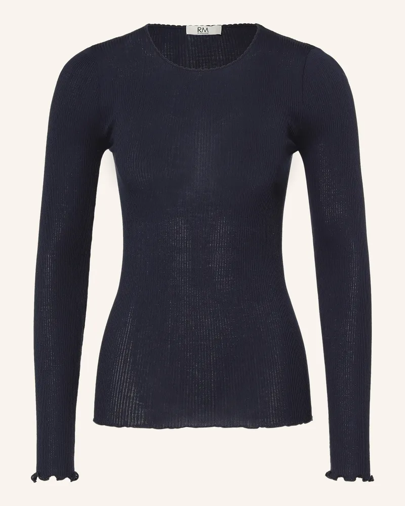 Rosemunde Longsleeve blau Dunkelblau
