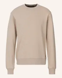 Trusted Handwork Round Neck 1/1-Sleeve Sweatshirt Beige