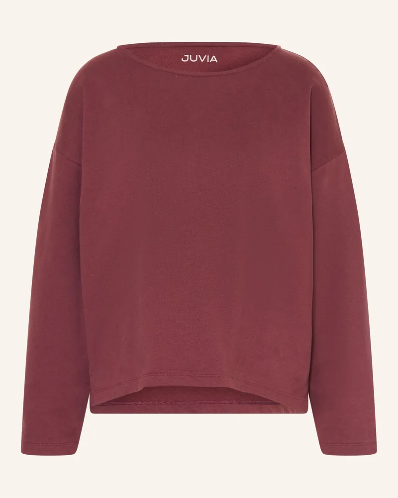 Juvia Sweatshirt Alison rot Dunkelrot