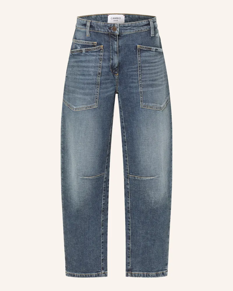 Cambio Barrel Jeans Ocean blau 5048