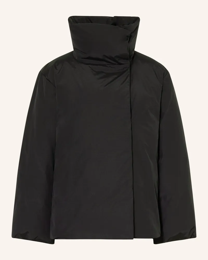 Arket Daunenjacke schwarz Schwarz