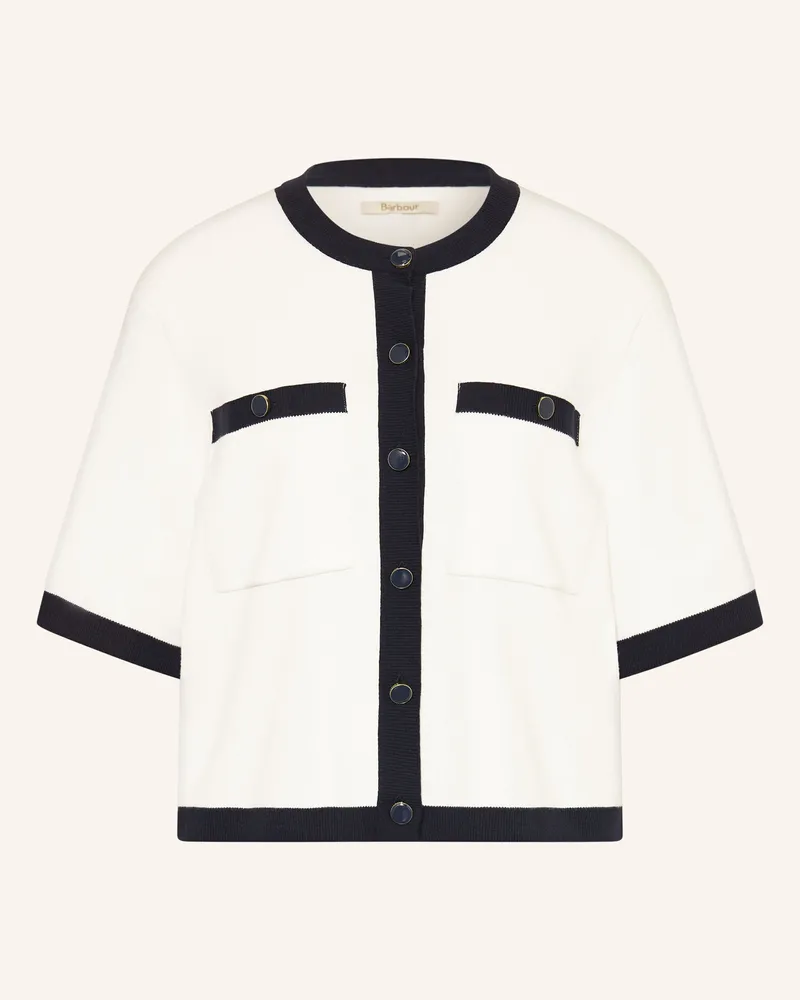 Barbour Strickjacke Sloane weiss Weiss