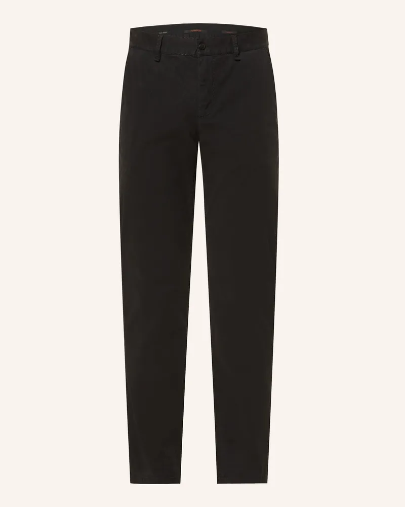 Alberto Chino LOU-GABARDINE Regular Fit Schwarz
