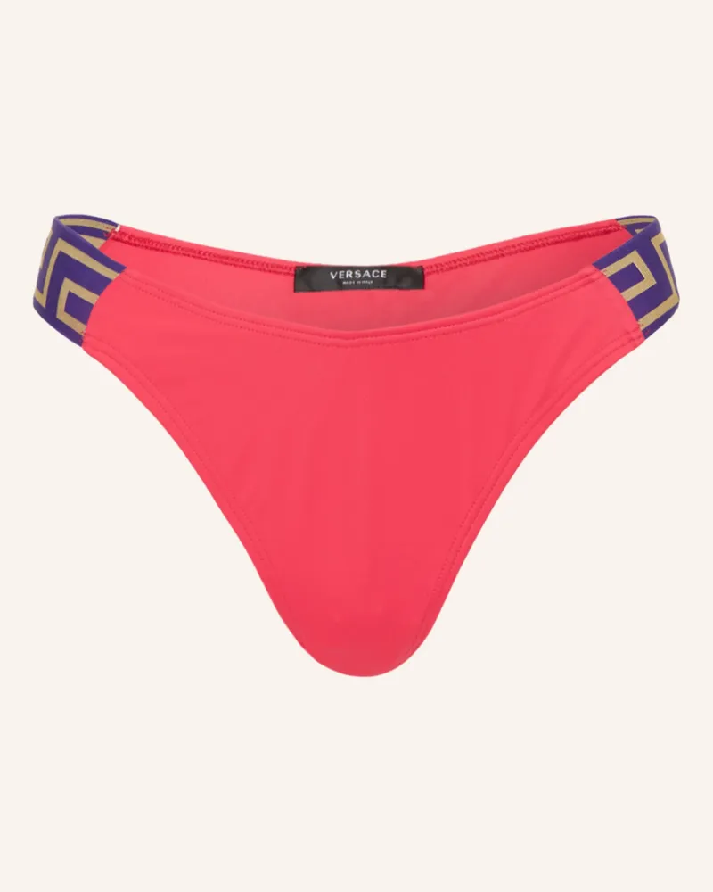 Versace Brazillian-Bikini-Hose Pink