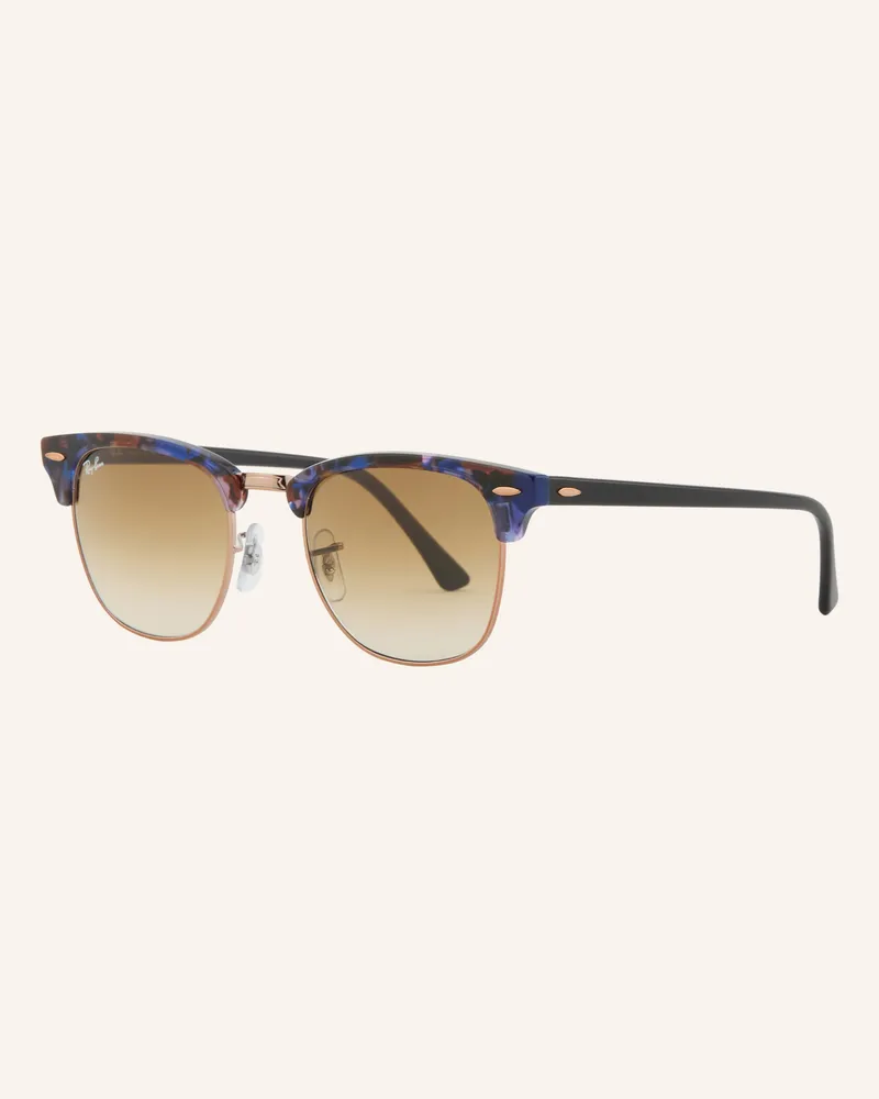 Ray Ban Sonnenbrille rb3016 Clubmaster braun Havana