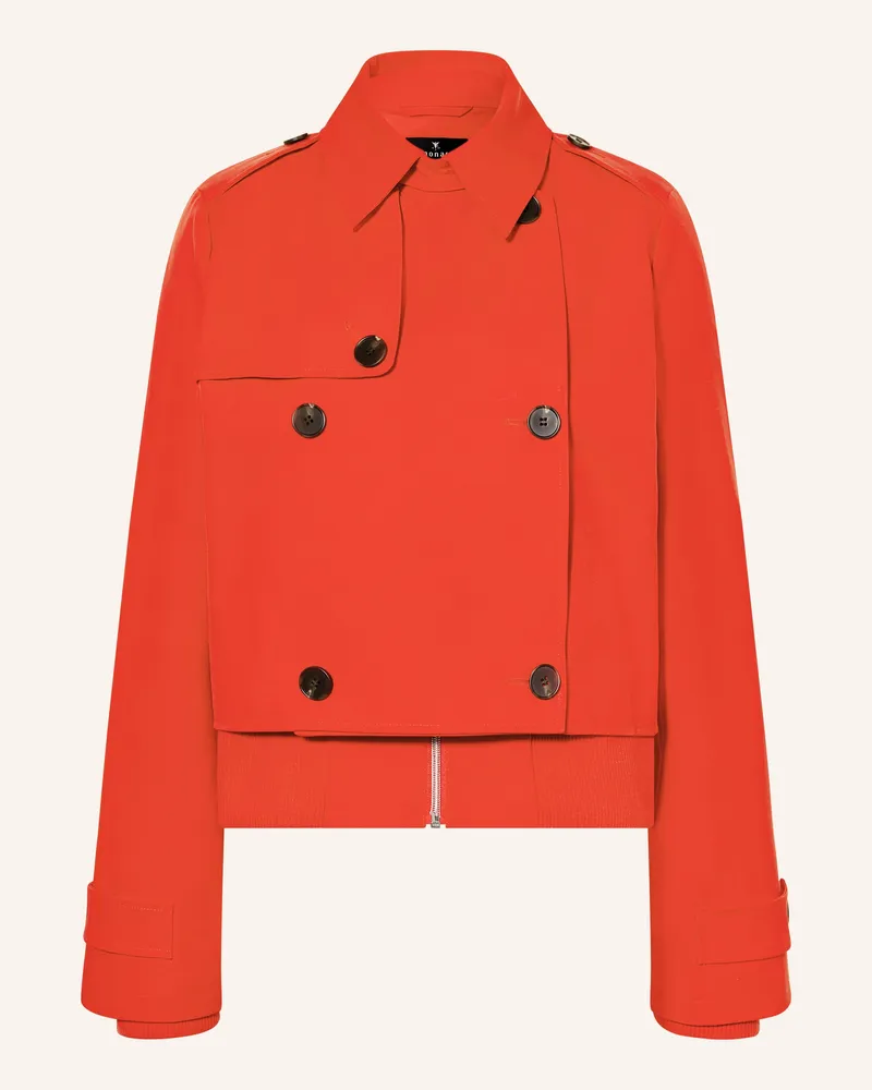 monari Trench-Jacke Mit Blende rot Rot