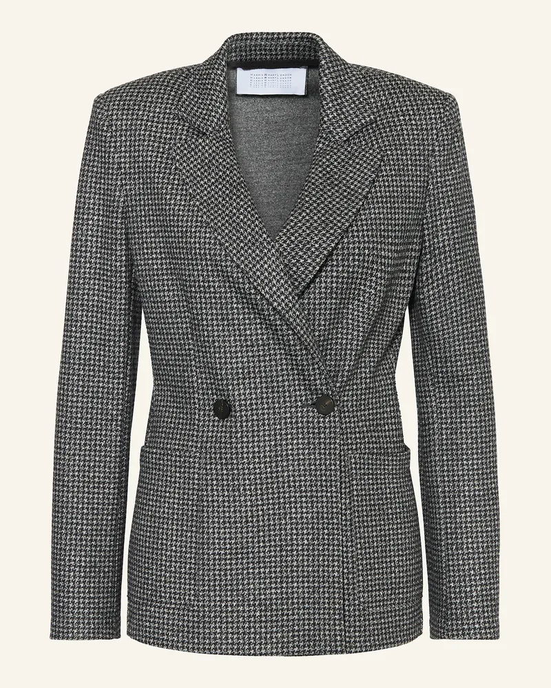 Harris Wharf London Blazer mit Seide Grau