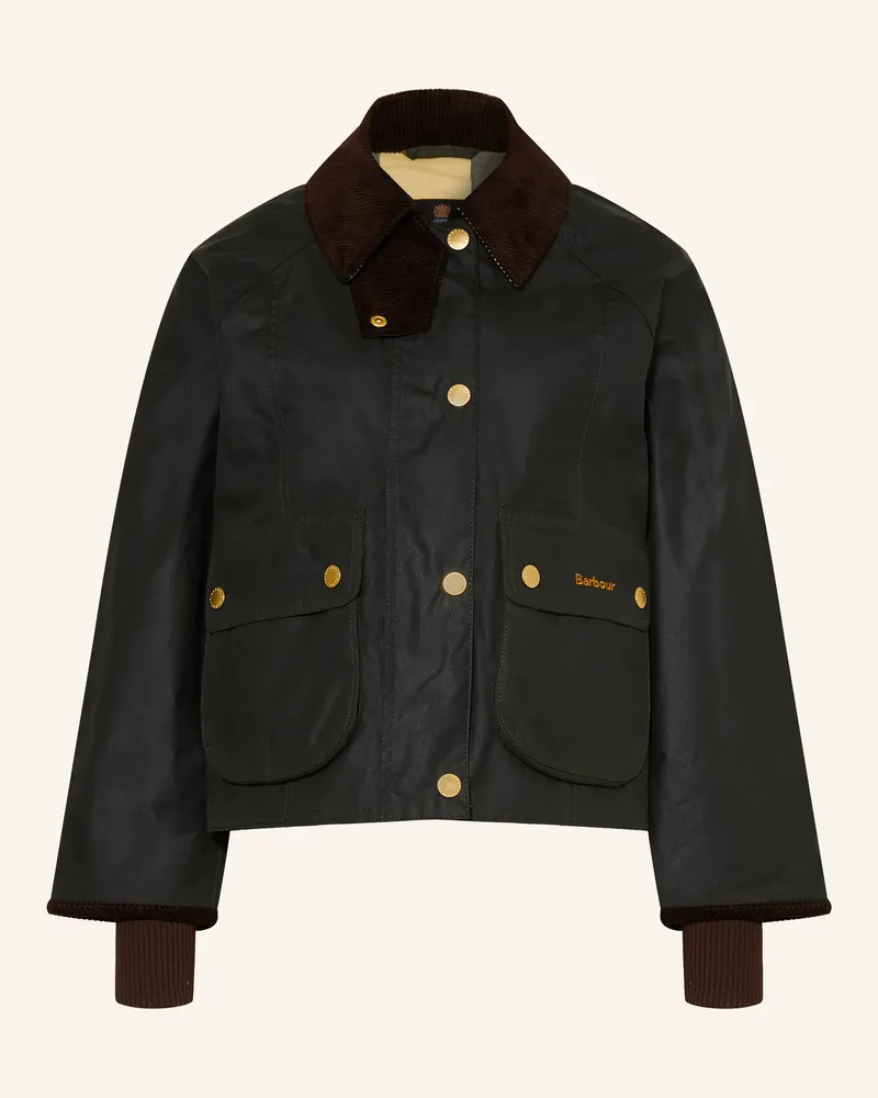 Barbour Fieldjacket Beadnell gruen Dunkelgrün