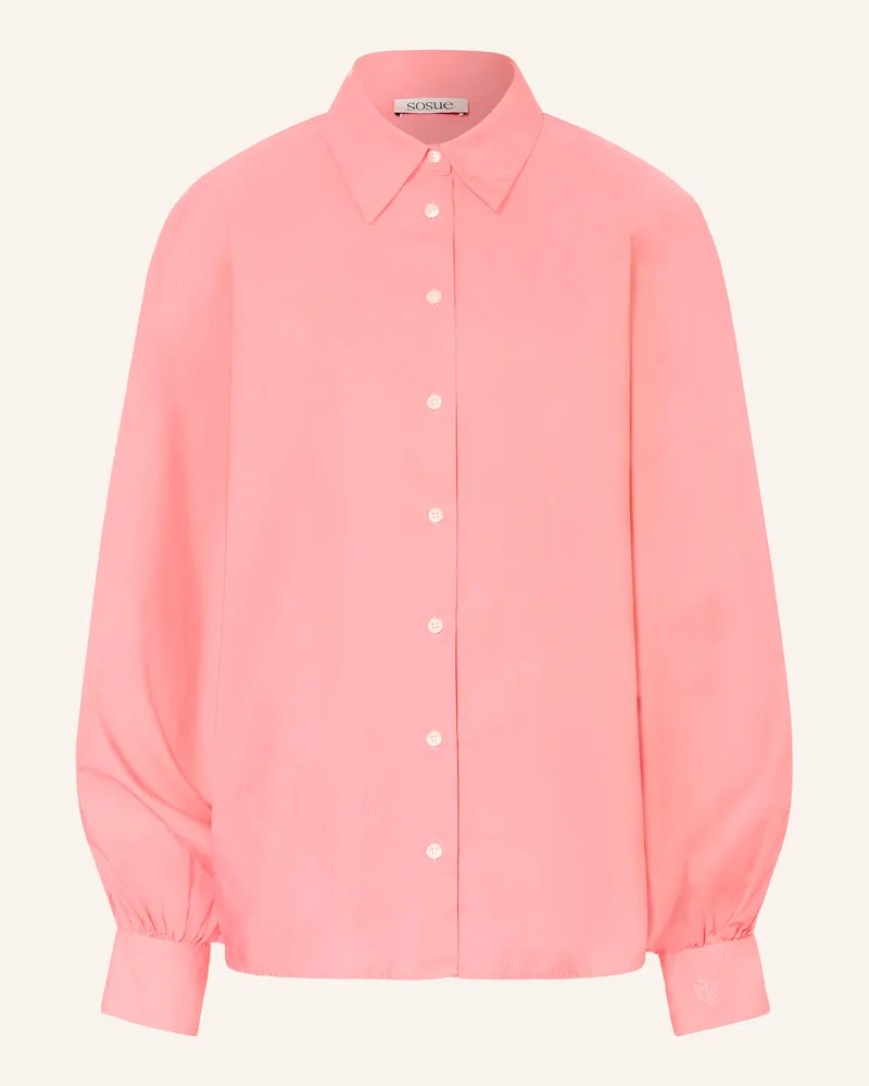 SoSUE Oversized-Hemdbluse ANTONIA Rosa
