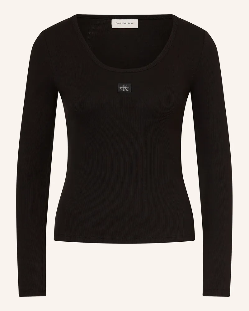 Calvin Klein Longsleeve Schwarz
