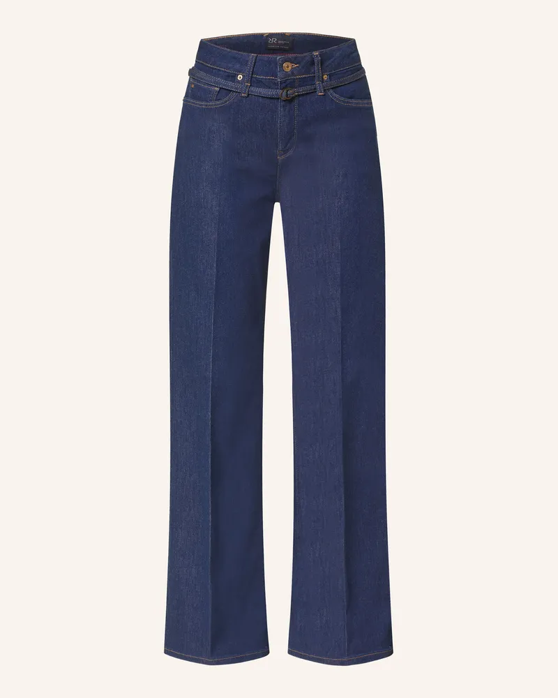 RAFFAELLO ROSSI  Flared Jeans Sventy B blau 890