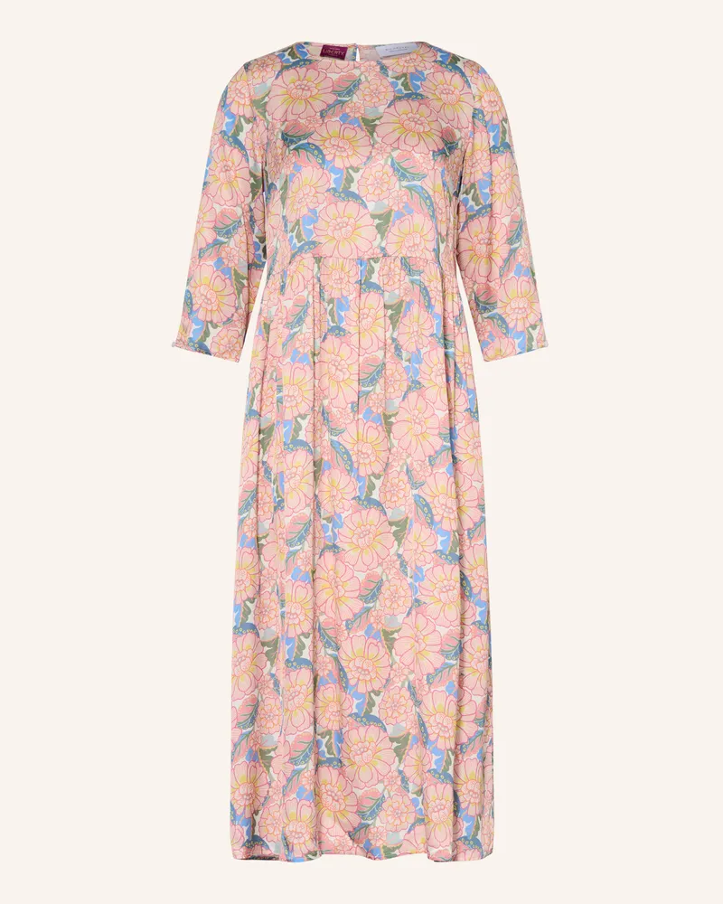 Rich&Royal Kleid Mit 3/4-Arm orange Rosé