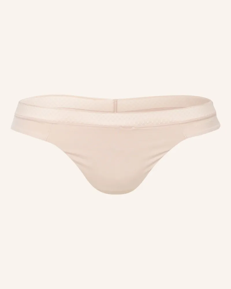 Calvin Klein String SEDUCTIVE COMFORT Nude