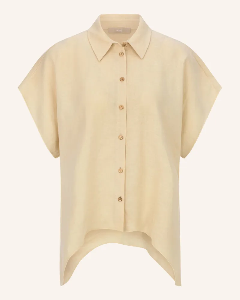 Malej Hanfbluse GOLGI Hellgelb