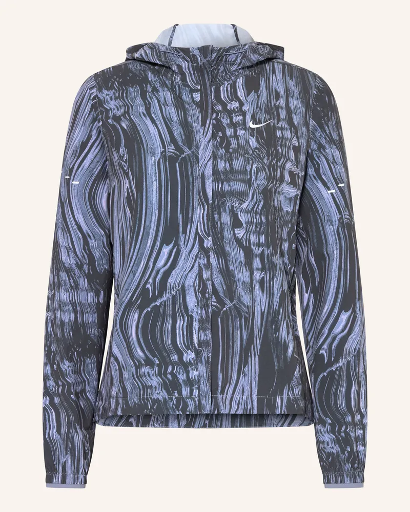 Nike Laufjacke Swift blau Schwarz