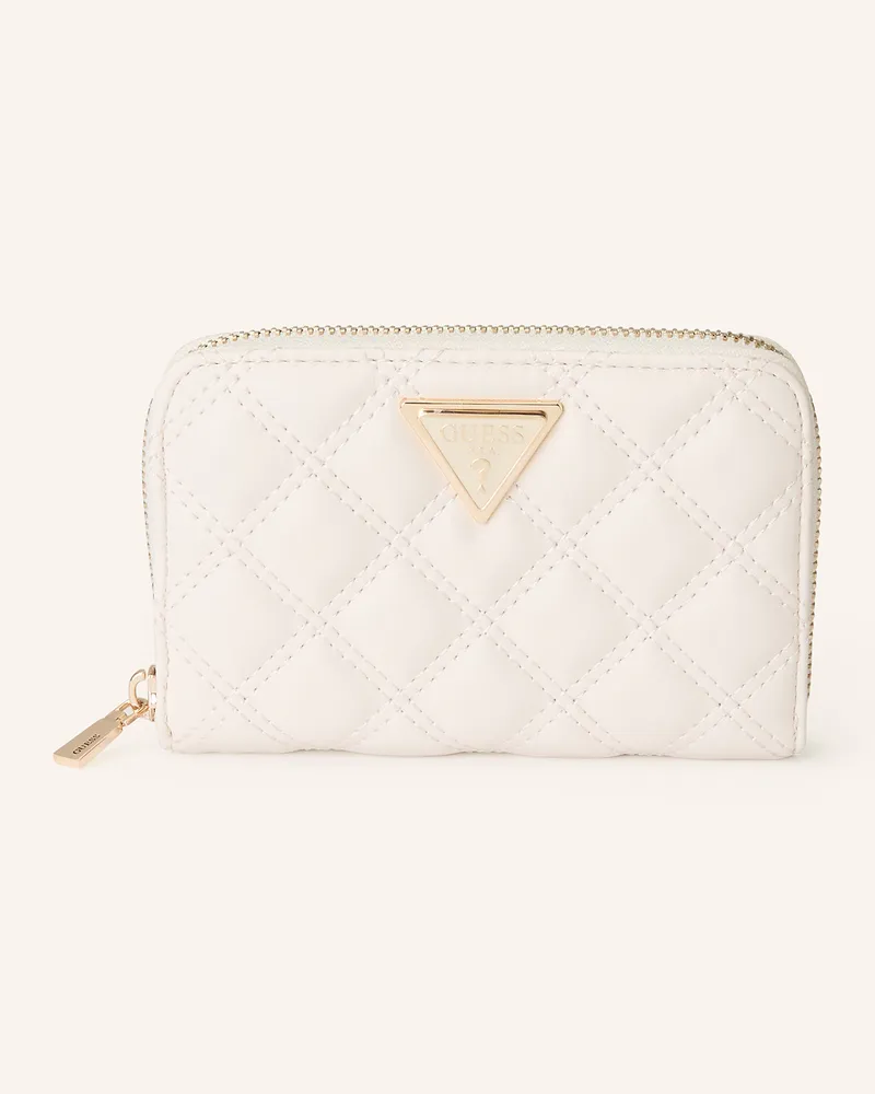 Guess Geldbörse GIULLY Creme