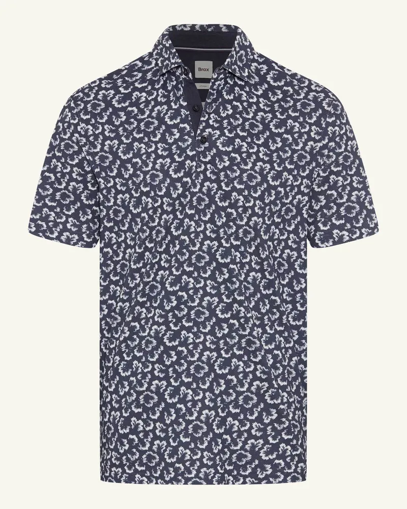 Brax Piqué-Poloshirt STYLE PICO Blau