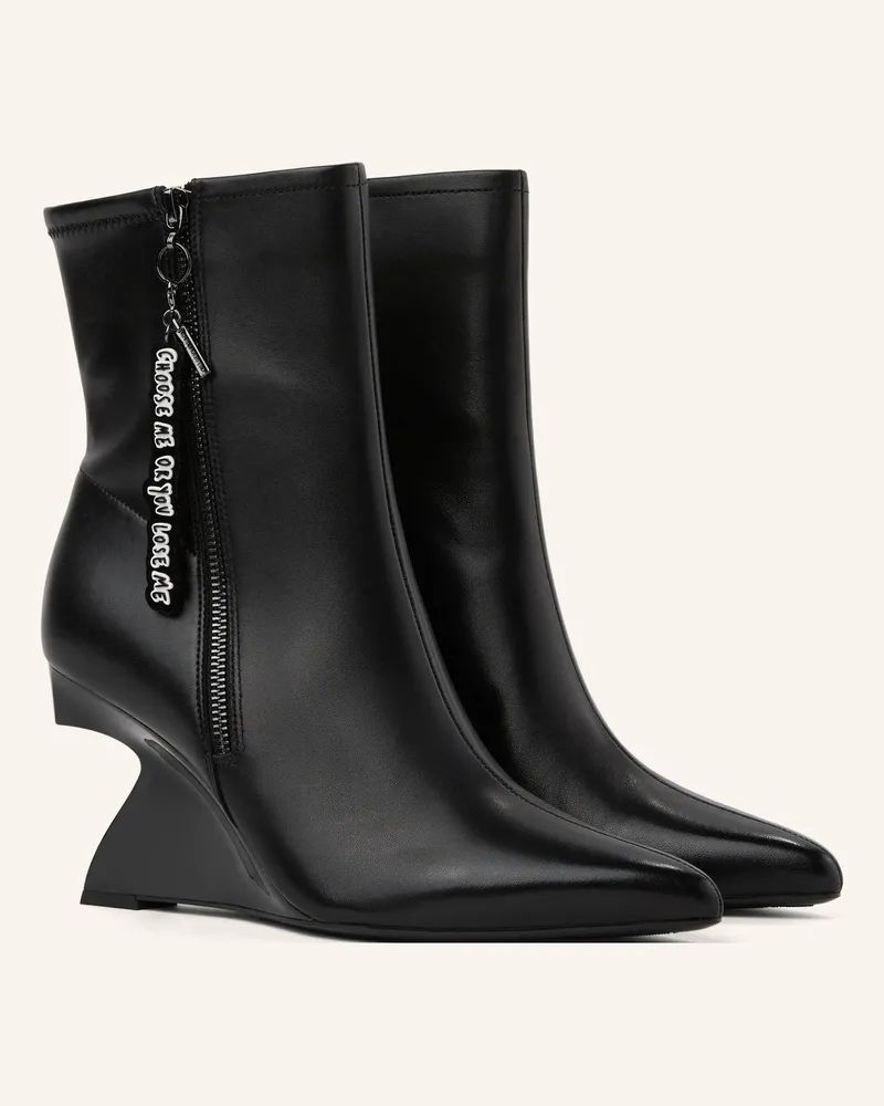 Karl Lagerfeld Stiefel schwarz Schwarz