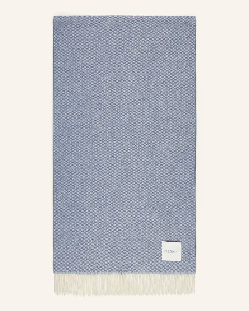 Profuomo Schal blau Blaugrau