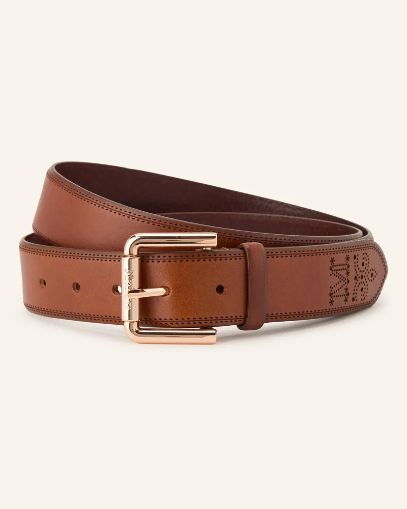 Max Mara Ledergürtel Mxaesodo braun Braun