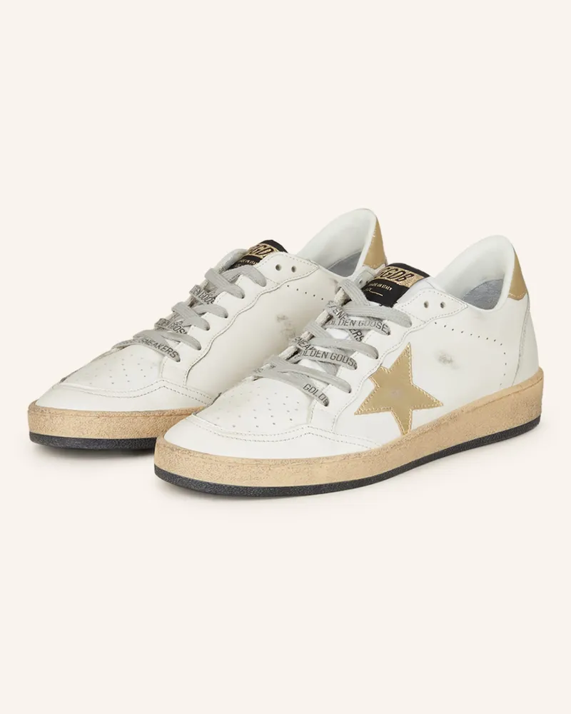 Golden Goose Sneaker BALL STAR Creme