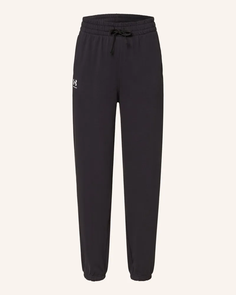 Under Armour Sweatpants UA RIVAL Schwarz