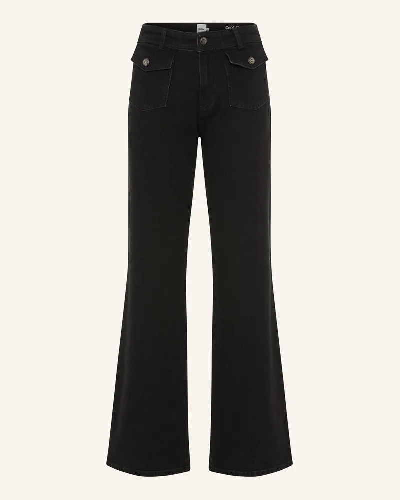 Brax Palazzohose STYLE MAINE Schwarz