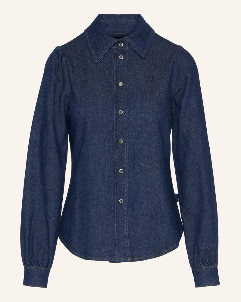 7 for all mankind Puff Sleeves Shirt blau Blau