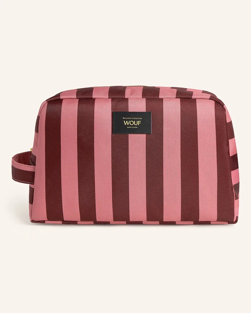 WOUF Kosmetiktasche rot Dunkelrot
