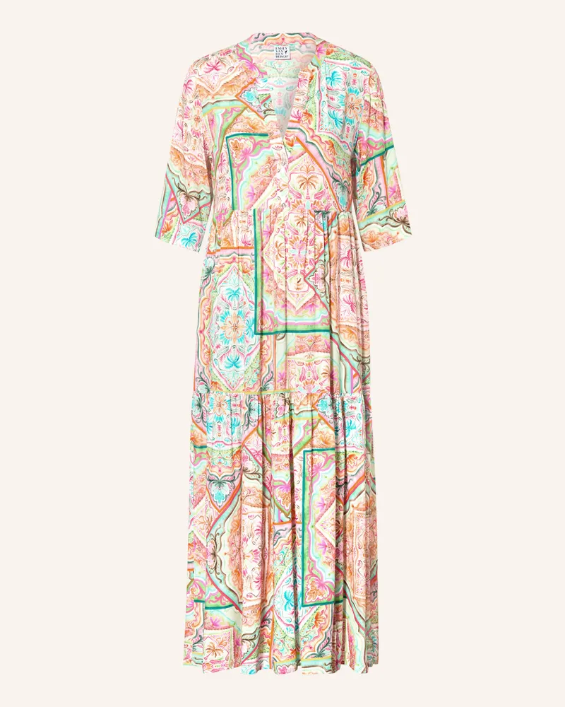 Emily van den Bergh Kleid orange Creme