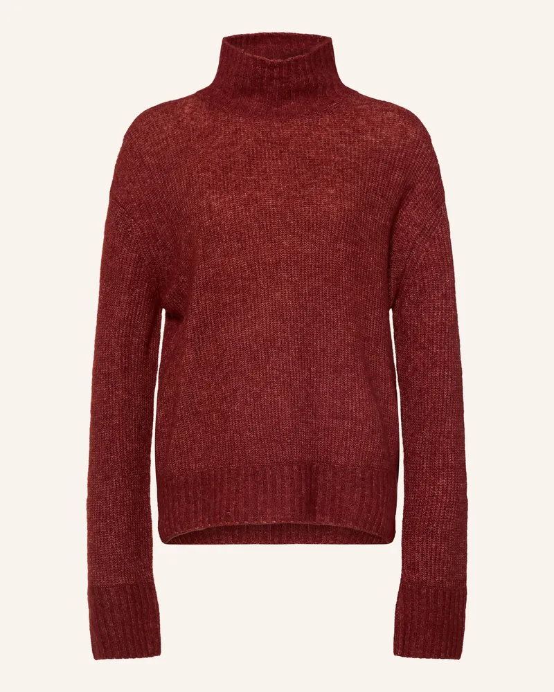 Mos Mosh Pullover Mmerim Thora Mit Alpaka rot Braun