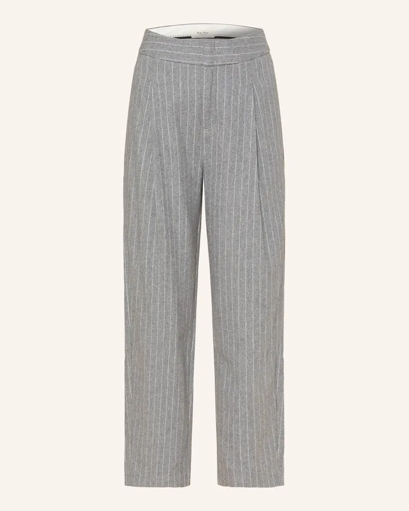 Part Two 7/8-Hose Solbrittpw grau Grau