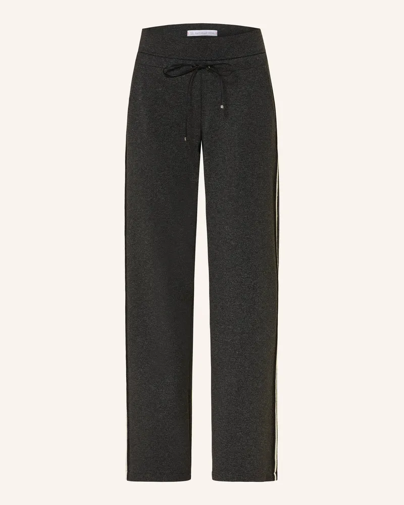 RAFFAELLO ROSSI  Jerseyhose CANDICE mit Galonstreifen Schwarz