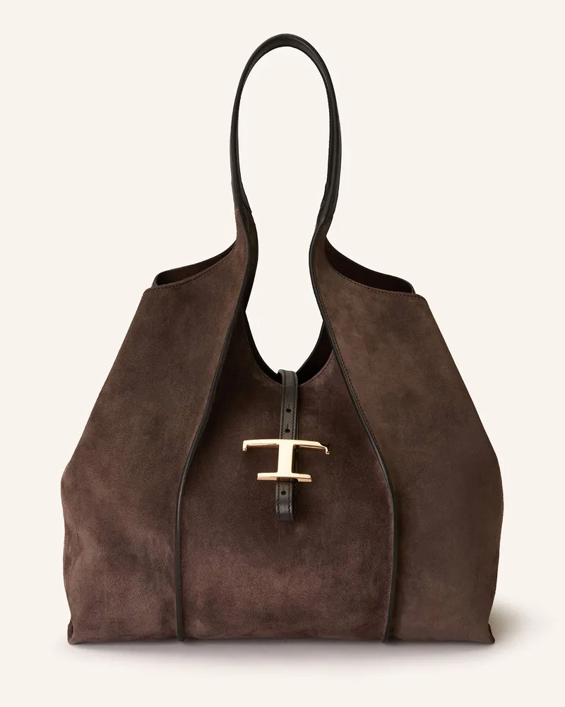 TOD'S Shopper braun Dunkelbraun
