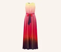 Chiffonkleid gold