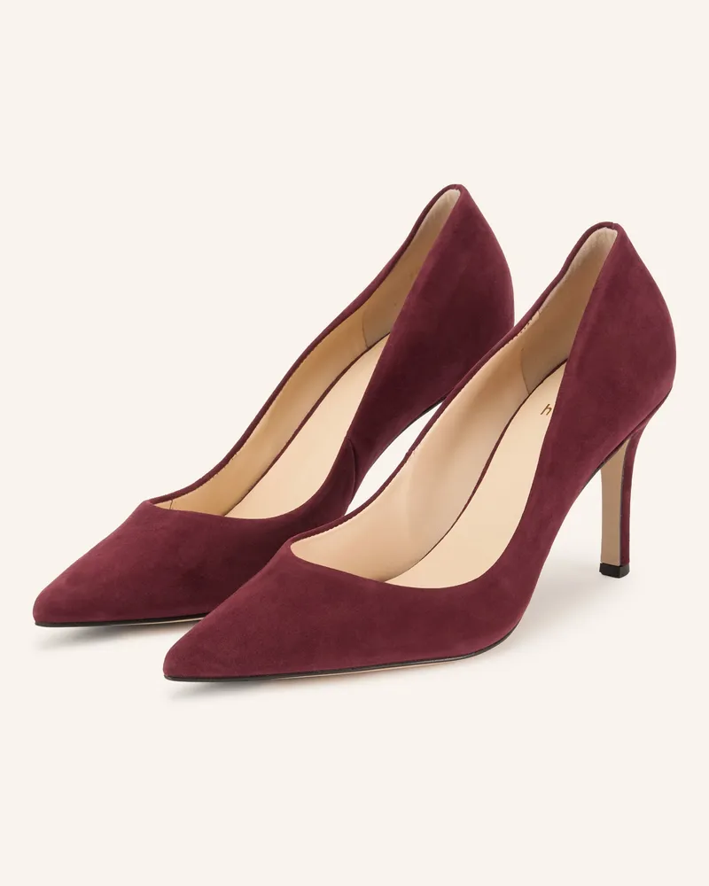 Högl Pumps rot Dunkelrot