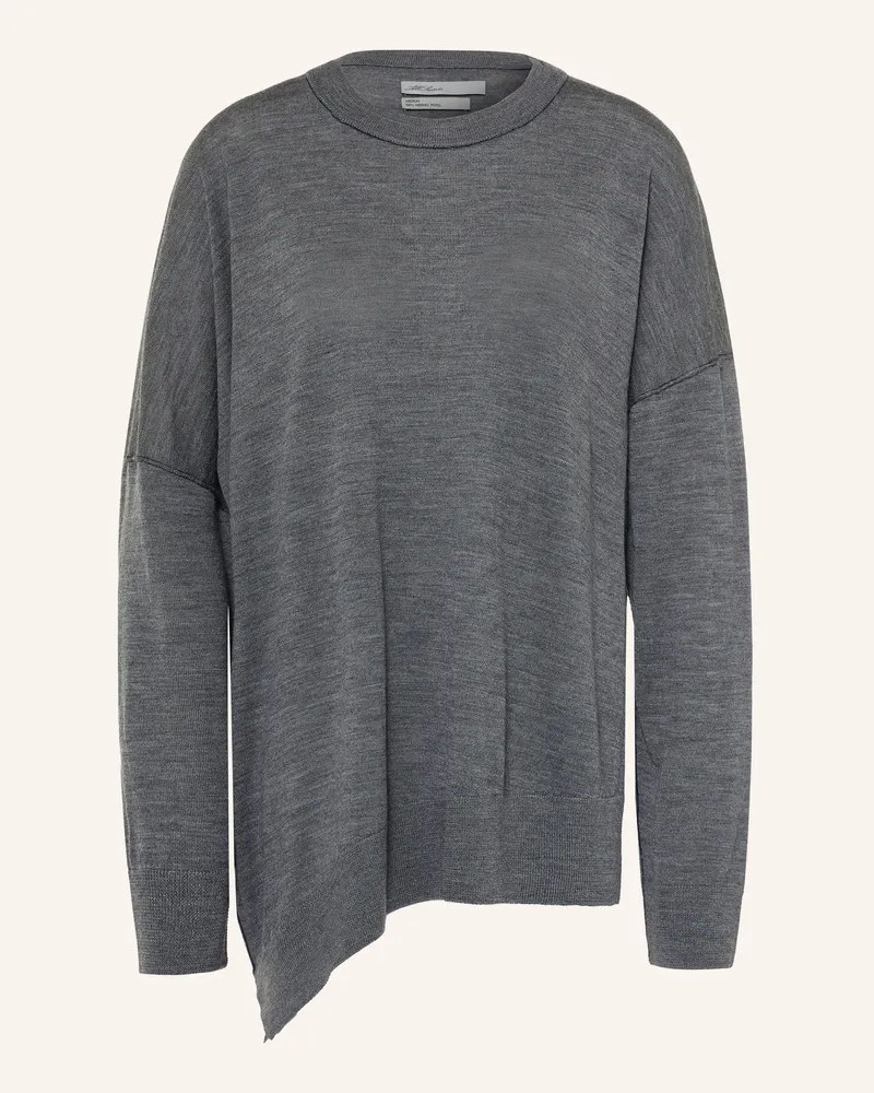 AllSaints Oversized-Pullover Martel Aus Merinowolle grau Grau