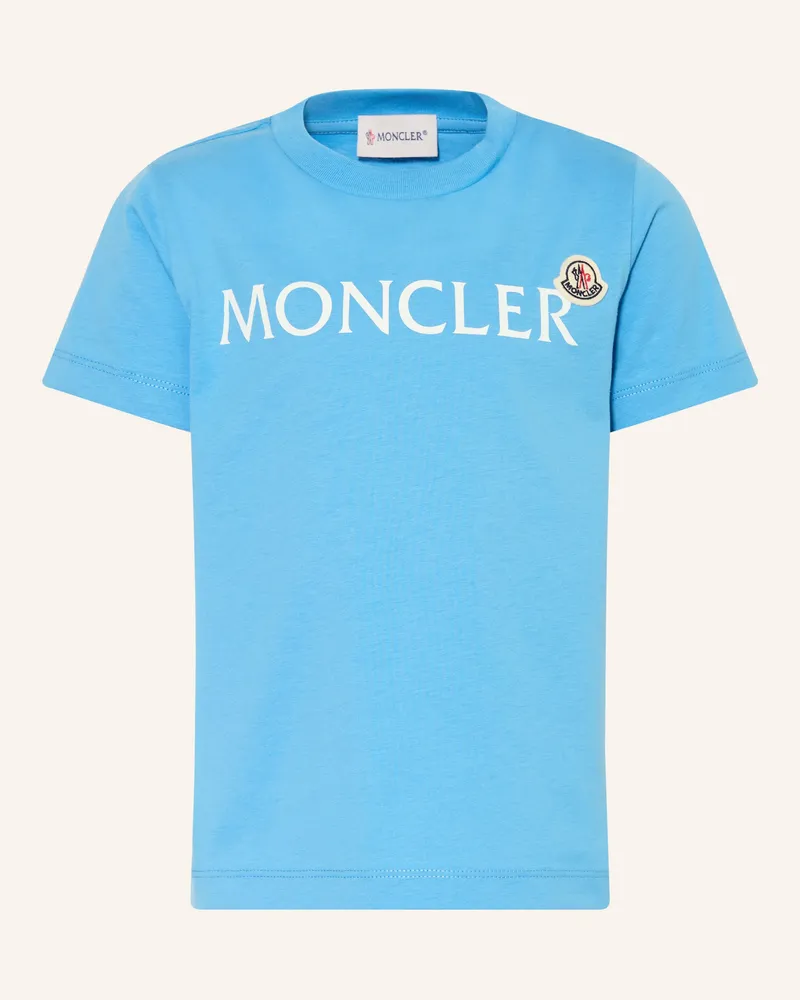 Moncler T-Shirt blau Türkis