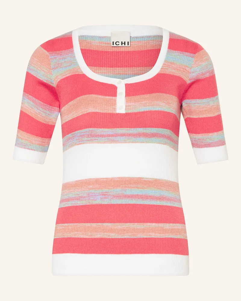 ICHI Strickshirt Ihclaras rot Rot