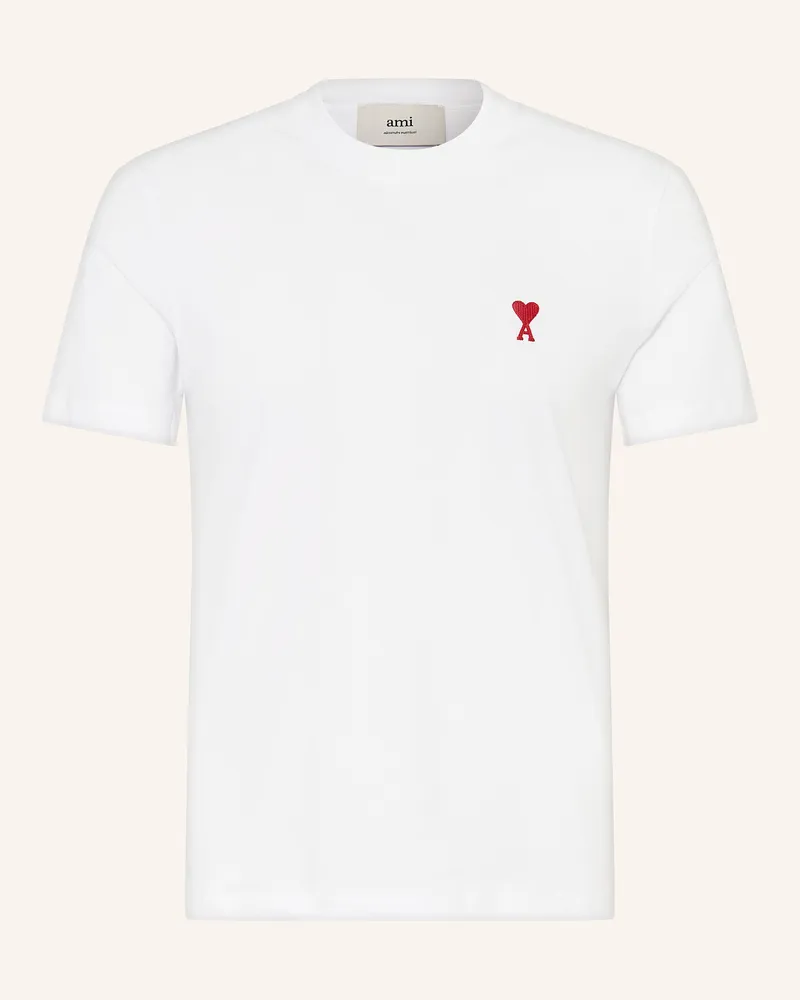 AMI Paris T-Shirt weiss Weiss