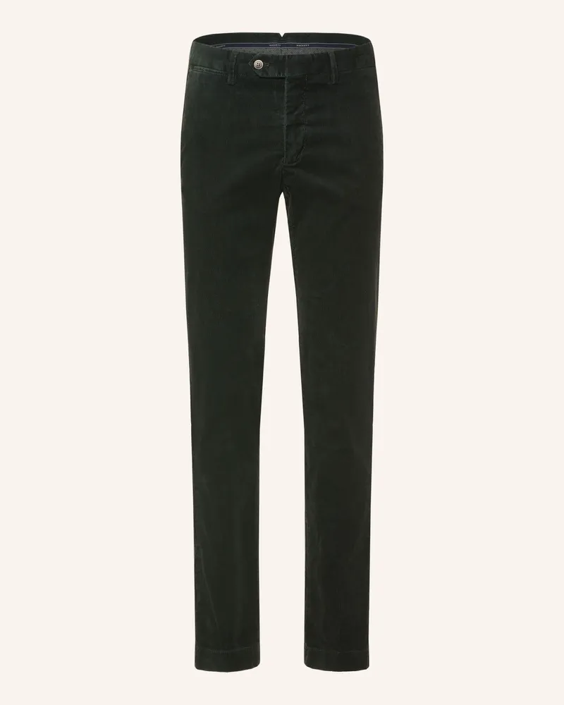 Hackett Cordchino Kensington Slim Fit gruen Dunkelgrün