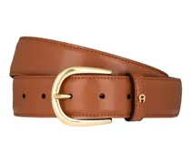 Ledergürtel Business braun