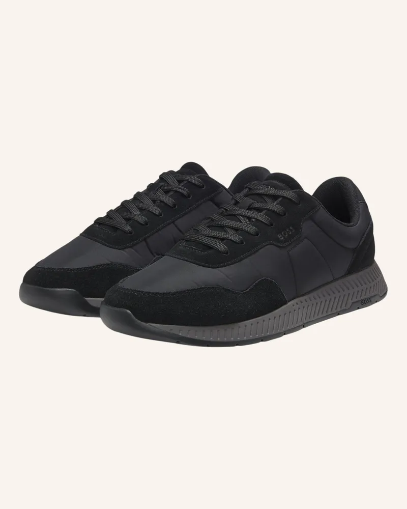 HUGO BOSS Sneaker TITANIUM_RUNN_SDNYPA Schwarz