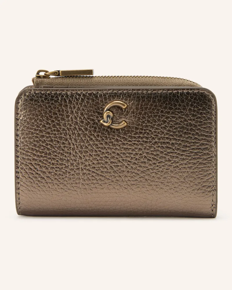 Coccinelle Geldbörse braun Khaki