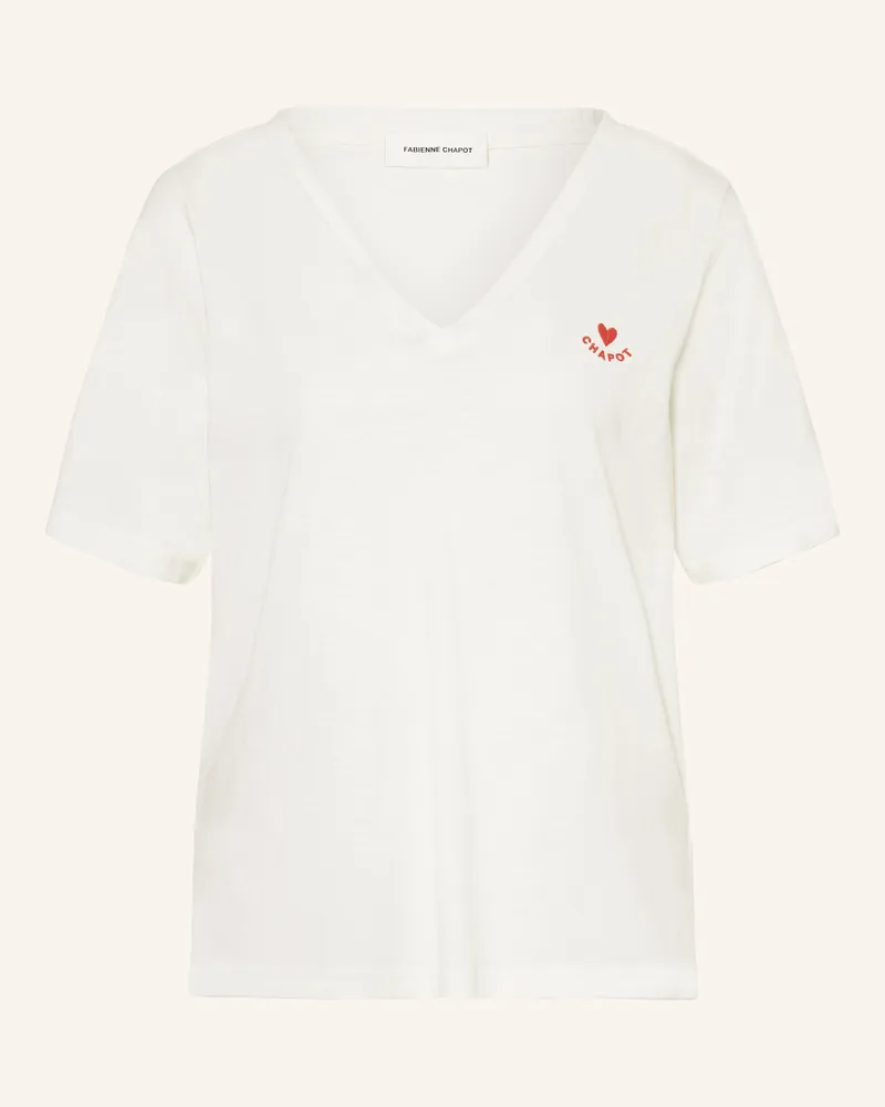 Fabienne Chapot T-Shirt Phil weiss Creme