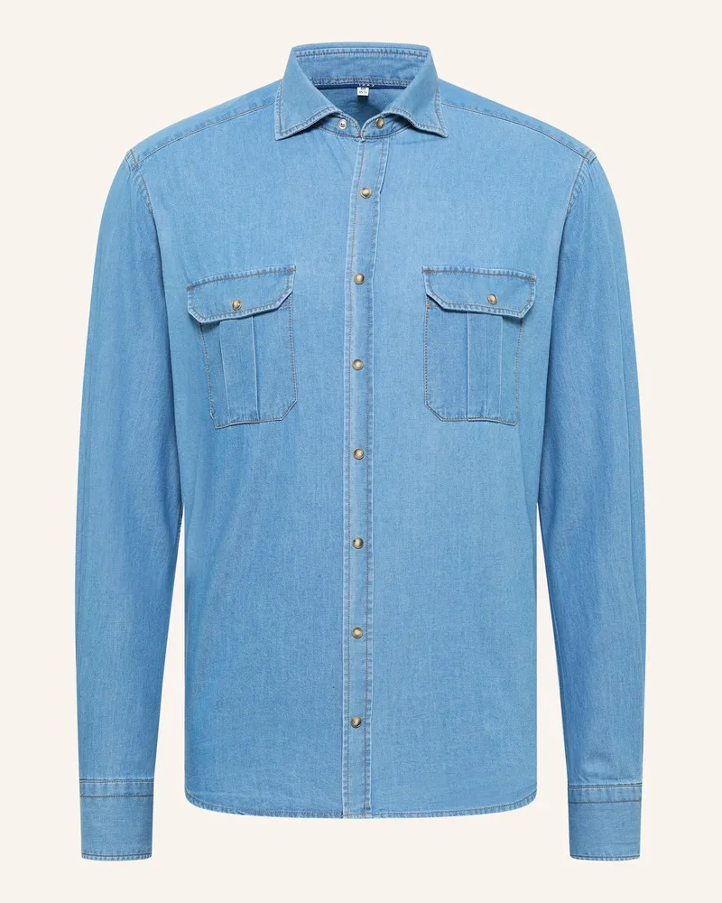 Eterna Hemd MODERN FIT Blau