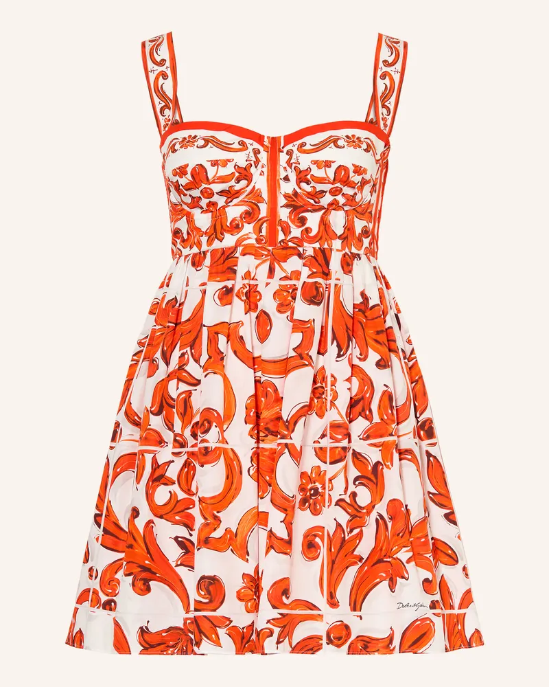 Dolce & Gabbana Cocktailkleid orange Orange