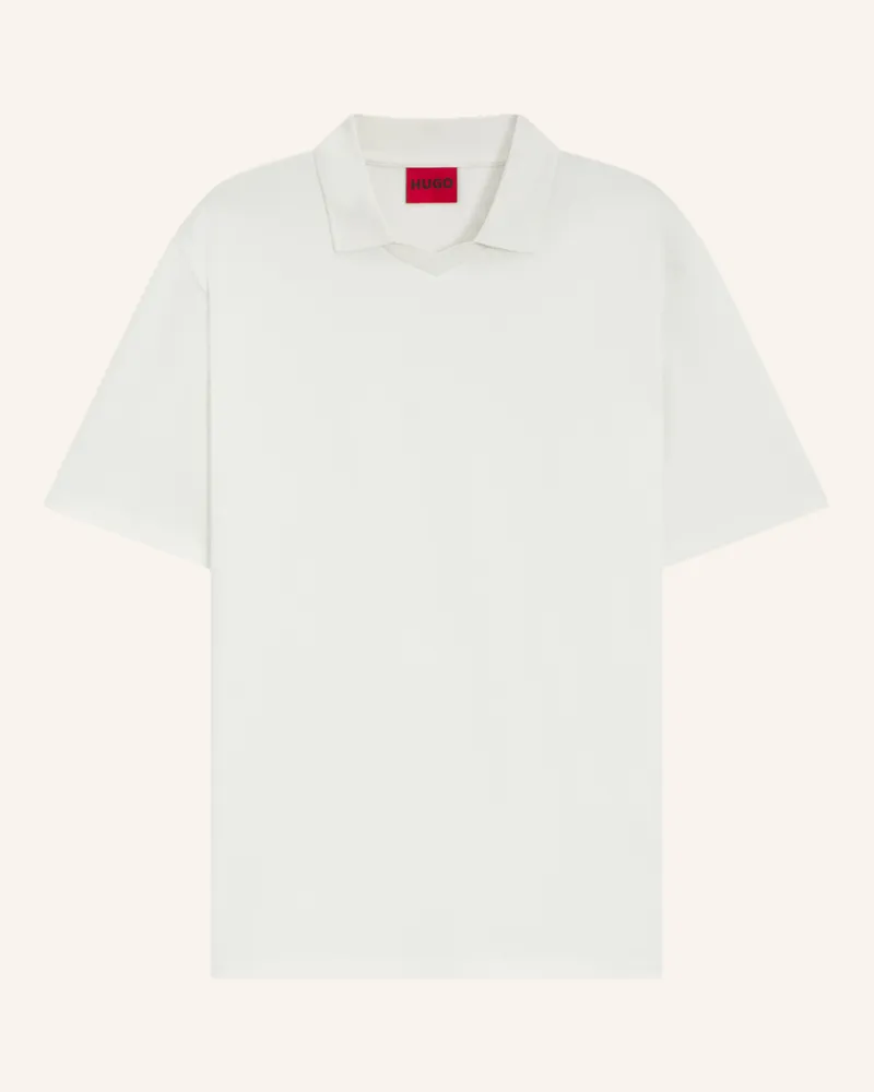 HUGO BOSS Poloshirt DIMERSVE Relaxed Fit Weiss