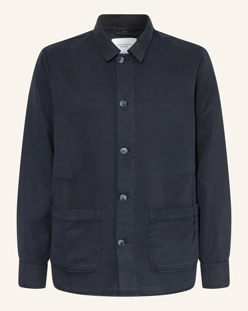 Goldgarn Overshirt 68 blau Dunkelblau