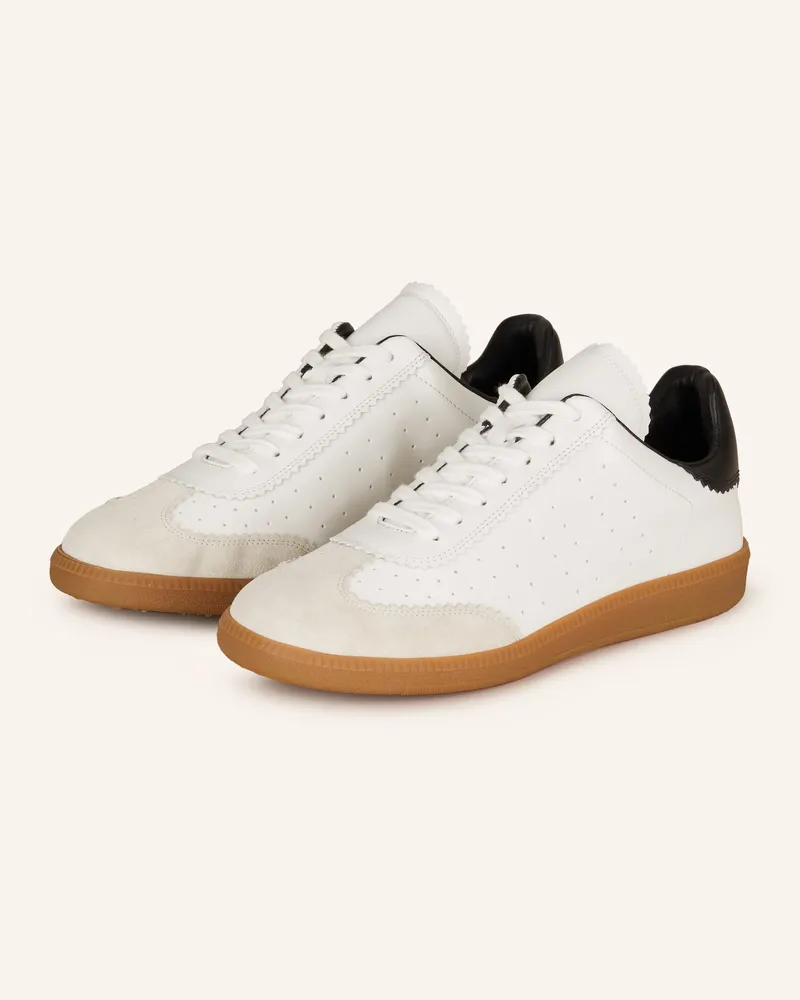 Isabel Marant Sneaker Bryce-Ga weiss Weiss